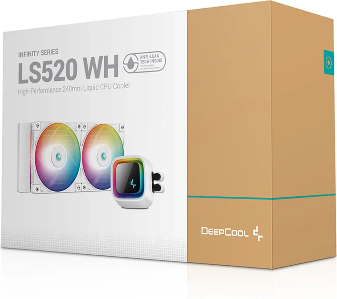 DeepCool LS520 CPU Koeler - 12cm - Wit