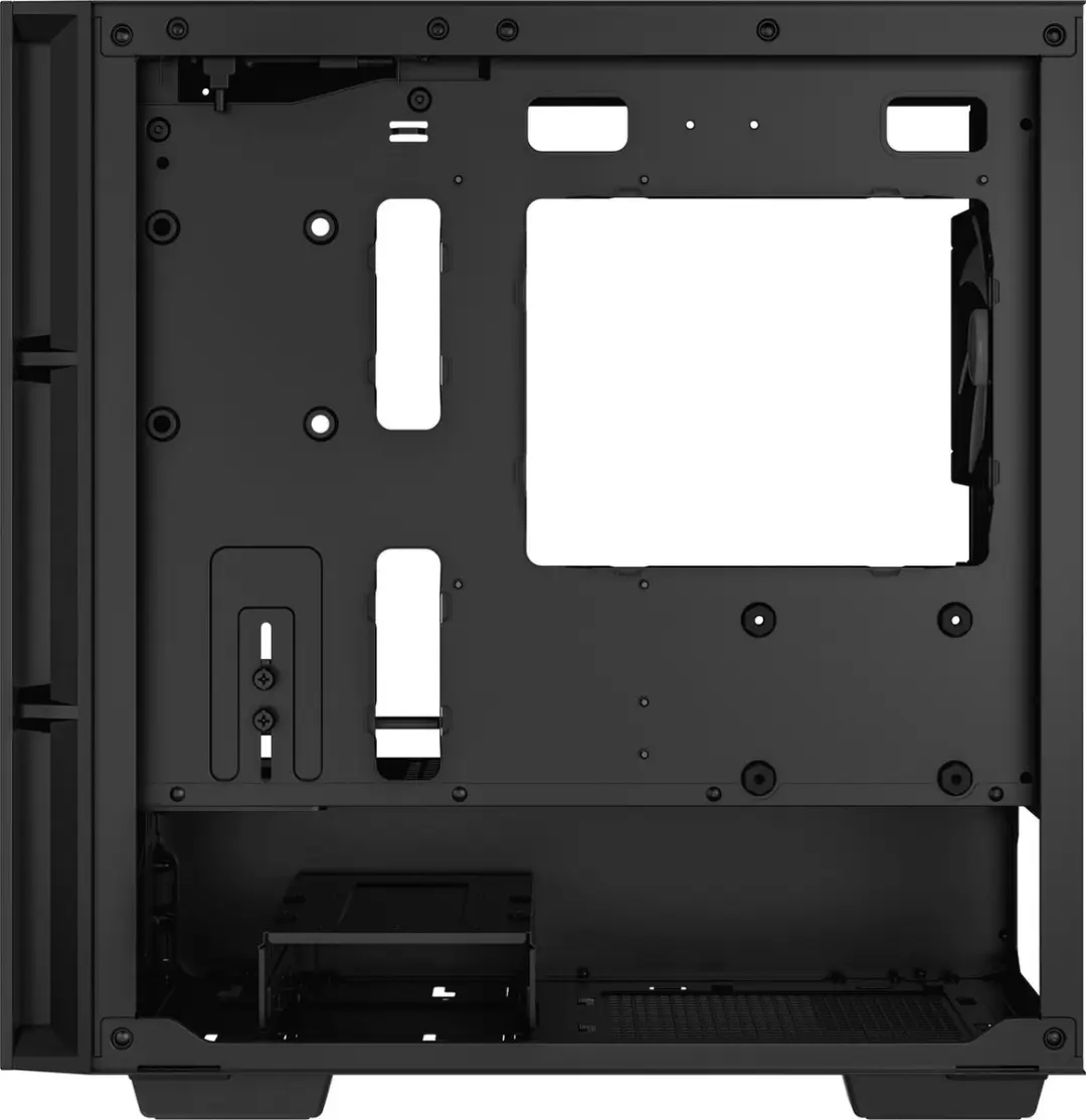 DeepCool CH360 Geharde Glas PC-Case - 3x 2.5" / 2x 3.5" - USB-C - Zwart