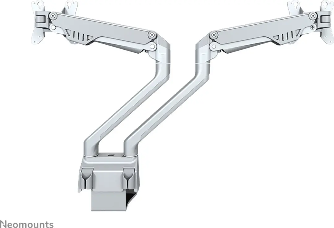 Neomounts FPMA-D750DSILVER Monitorarm 2 schermen 10-32" - 2-8kg/scherm - Zilver - afbeelding 6 van 6