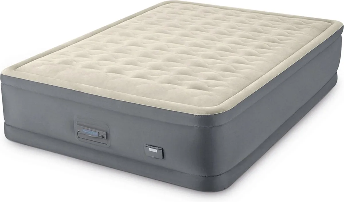 Intex Premaire II Luchtbed Queensize 152cm - Lichtgrijs