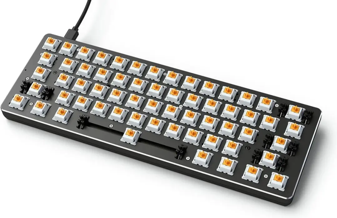 Glorious Panda Tactile Switches - Geel/Wit