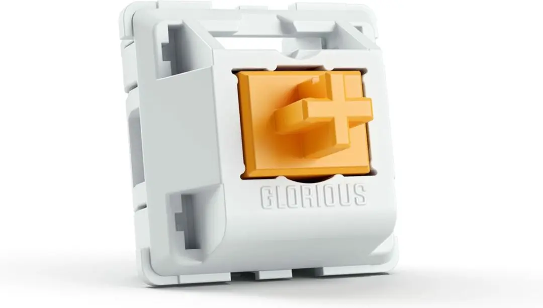 Glorious Panda Tactile Switches - Geel/Wit