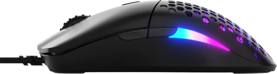 Glorious Model O Eternal GLO-OE-W-BLK Gaming Muis - 12K DPI - 55g - Zwart