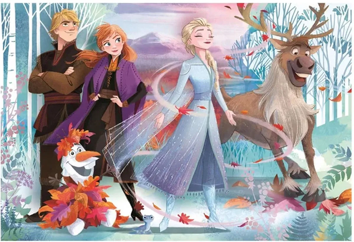 Clementoni Frozen 2 Kinderpuzzel 24 Maxi Stukjes - Multicolor