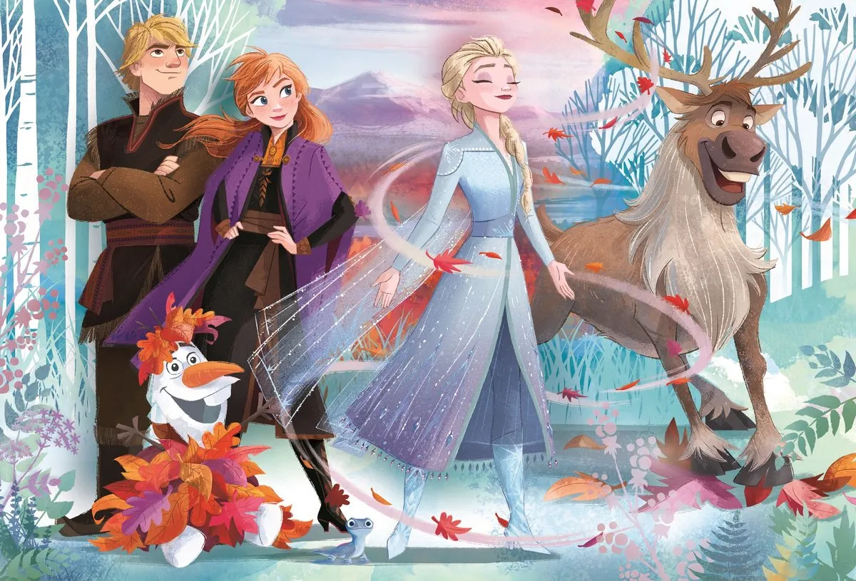 Clementoni Frozen 2 Kinderpuzzel 24 Maxi Stukjes - Multicolor