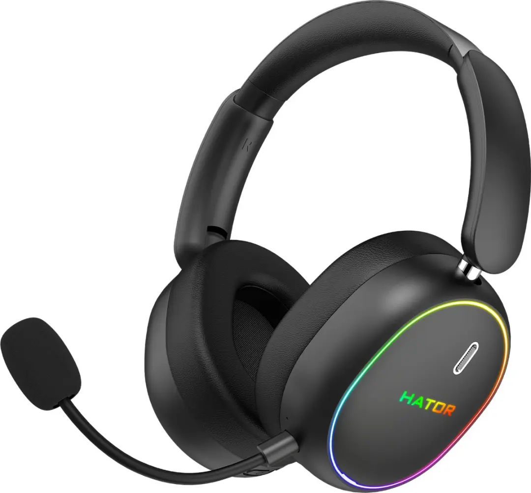 HATOR Phoenix 2 ESH40 Gaming Headset - Bedraad & Draadloos - USB Type-C/A - Bluetooth