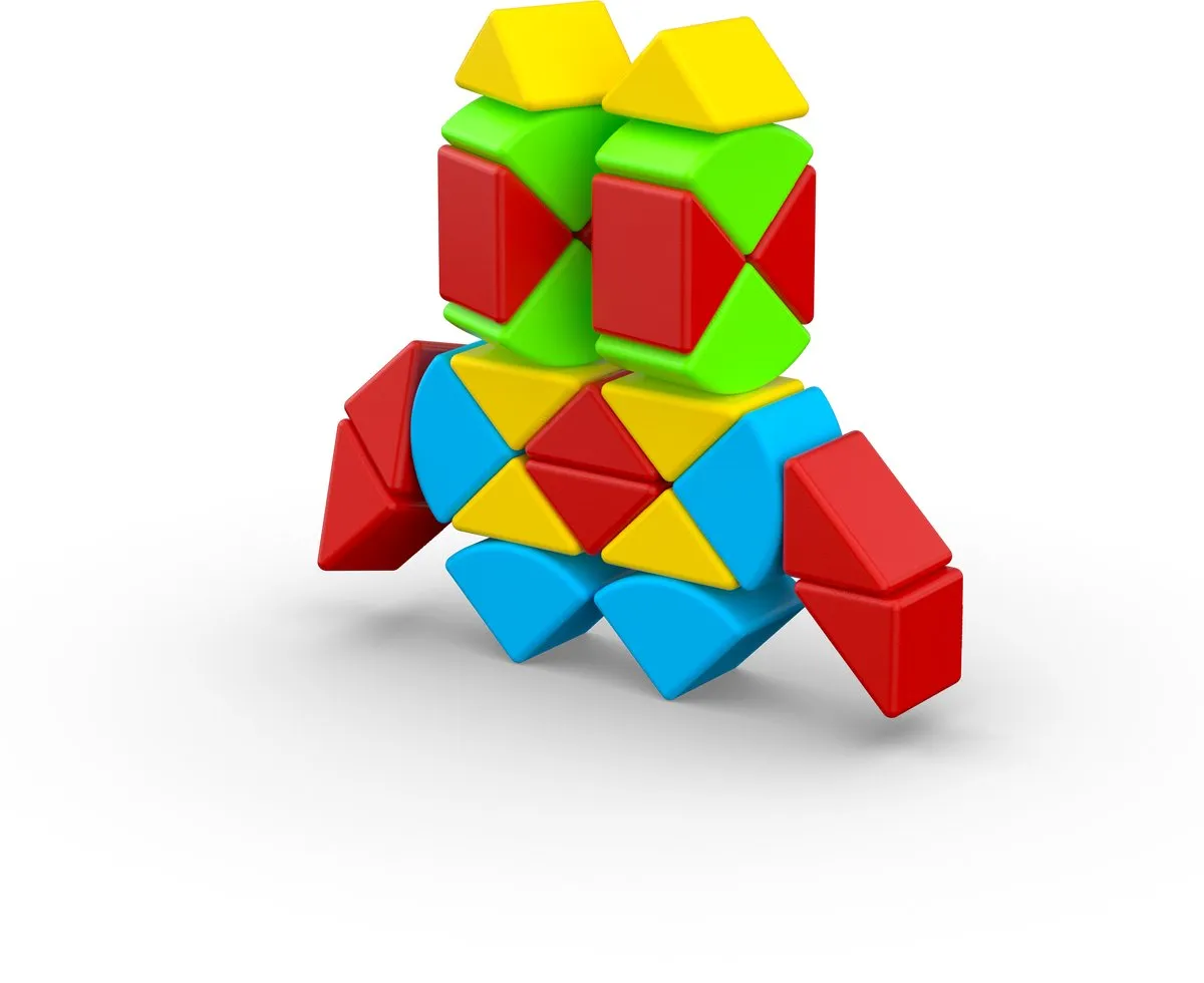Geomag MagiCube Halve Kubussen 24-delig - Multicolor