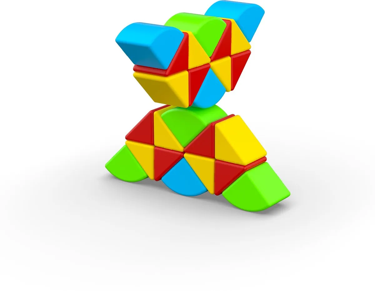 Geomag MagiCube Halve Kubussen 24-delig - Multicolor