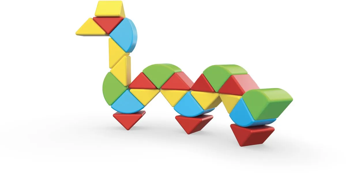 Geomag MagiCube Halve Kubussen 24-delig - Multicolor