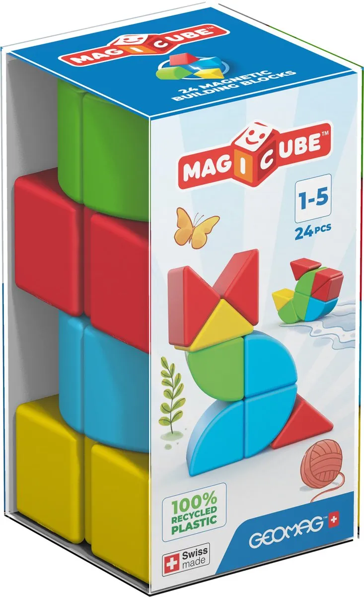 Geomag MagiCube Halve Kubussen 24-delig