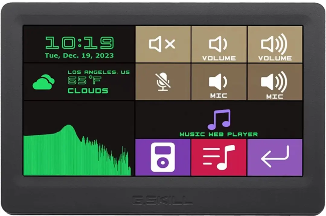 G.Skill GD-A7PCCSK-WGD Touchscreen Beeldkrant 7"