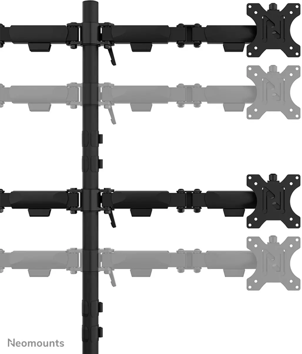 Neomounts DS60-600BL2-2 Schermtafelsteun - 32" - Zwart