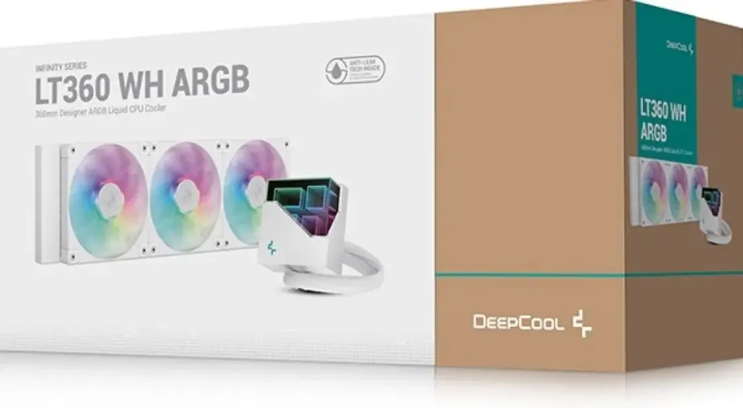 DeepCool LT360 RGB Processor Koeler 360mm - Wit