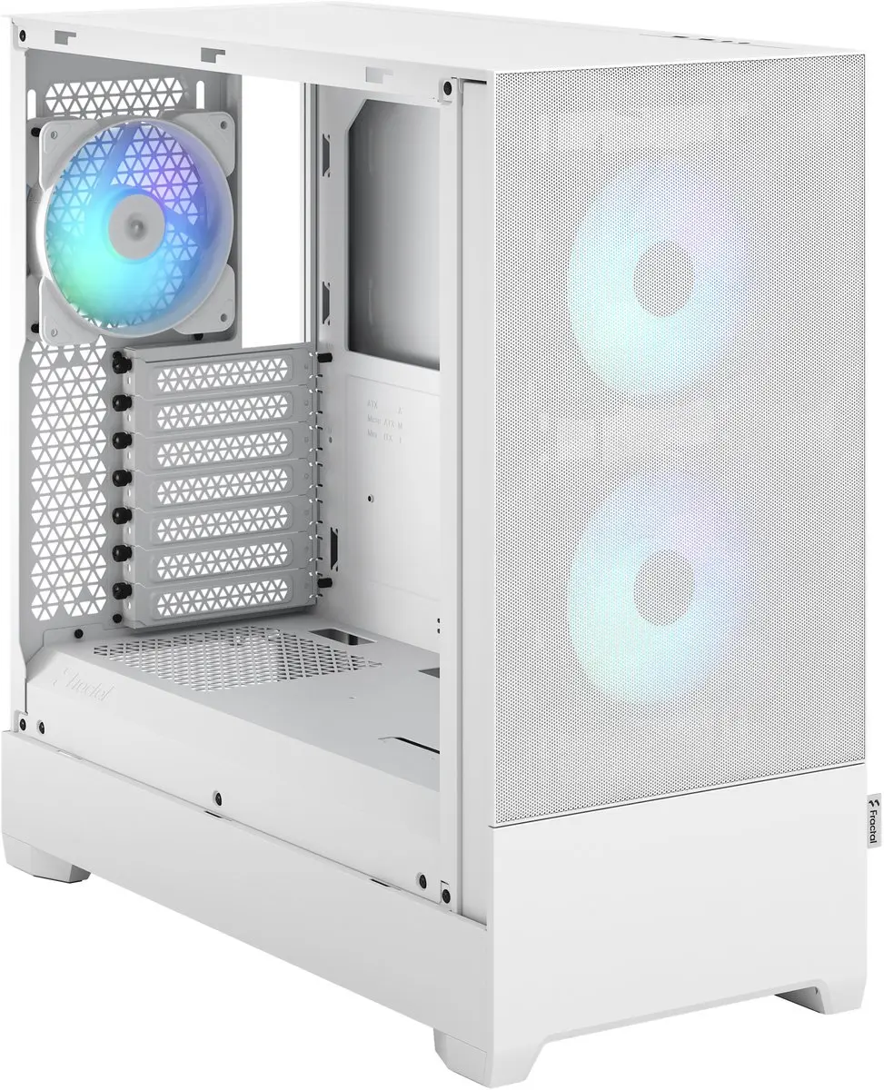 Fractal Design Pop Air ATX Semi-tower - 3 Ventilatoren - Wit