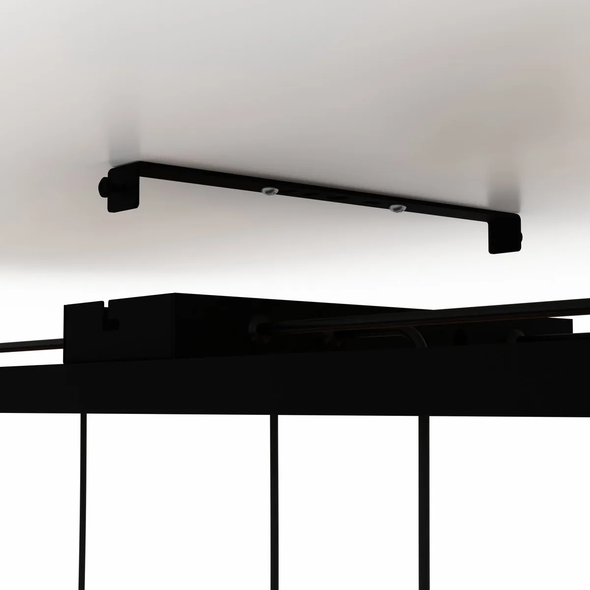 Eglo Consett Hanglamp E27 - 6 Lichtpunten - Zwart/Bruin