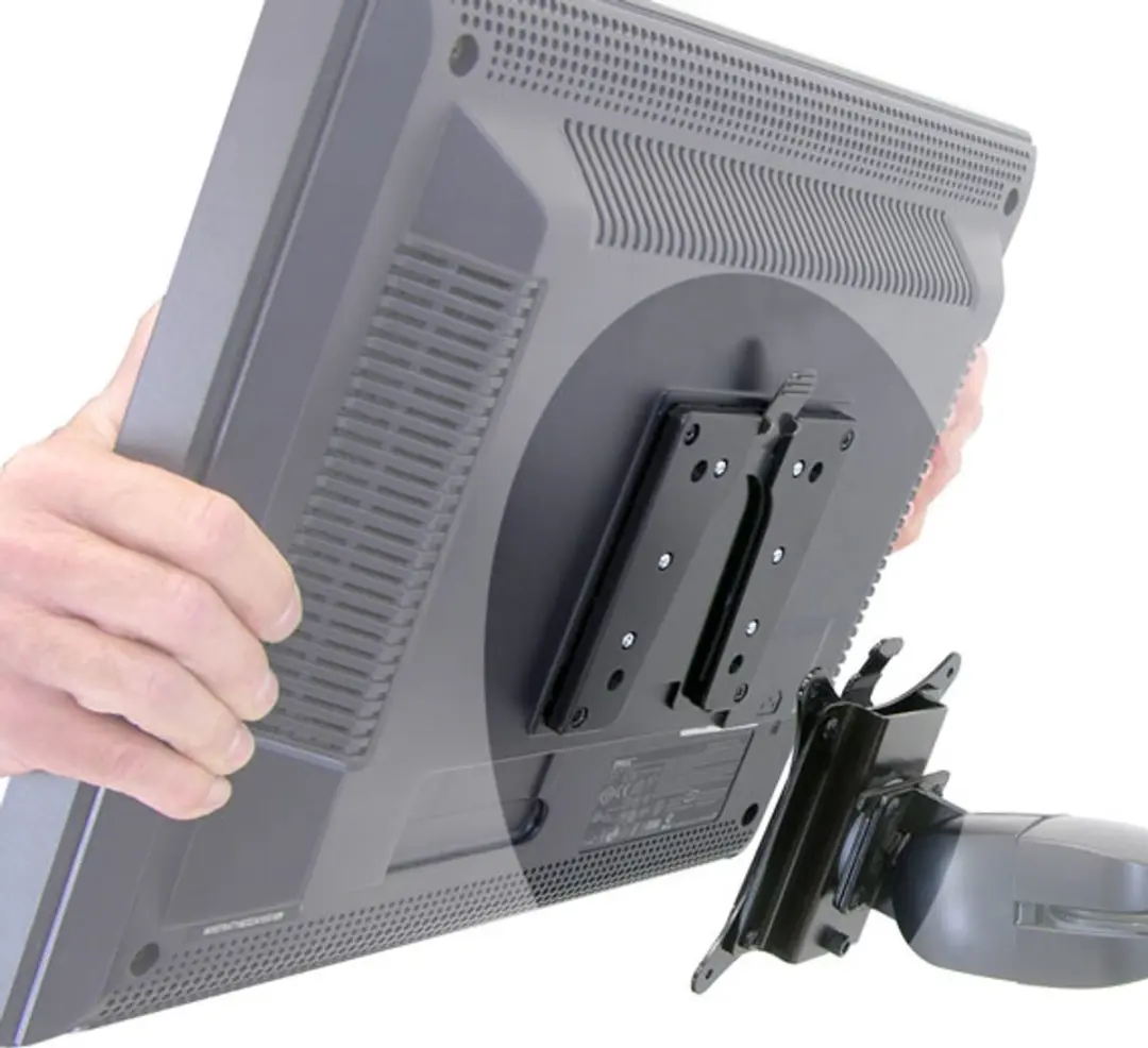 Ergotron 60-589-060 Quick Release LCD Bracket - 34-49" - Zwart