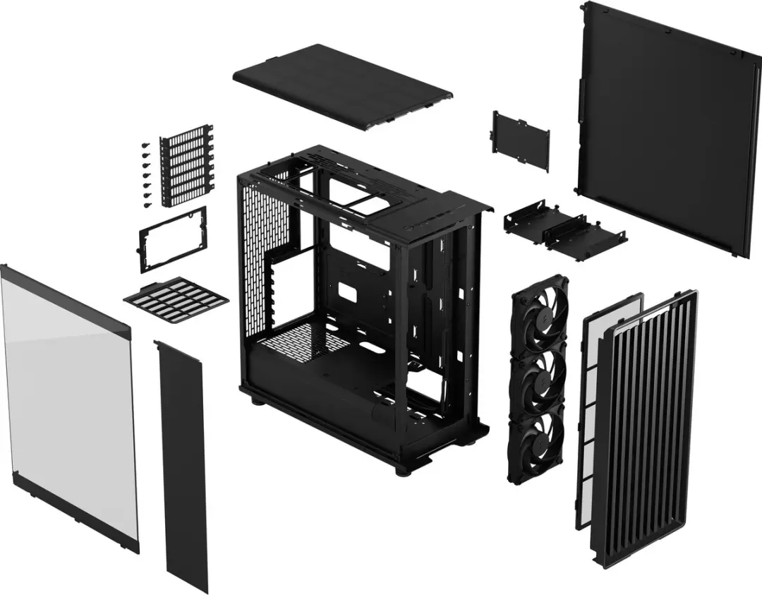 Fractal Design North Momentum Edition Midi Tower - Zwart