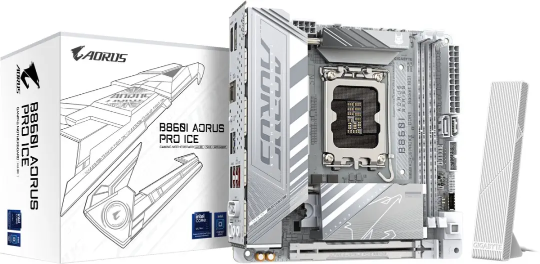 Gigabyte B860I AORUS PRO ICE Mini-ITX Moederbord