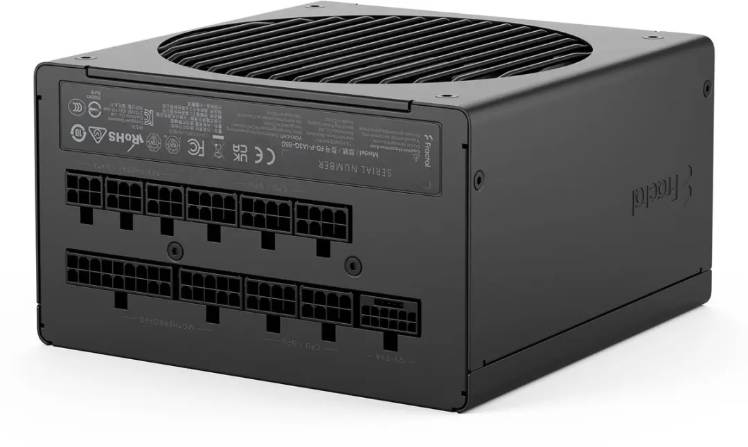 Fractal Design FD-P-IA3G-850-EU Voeding 850W - Zwart