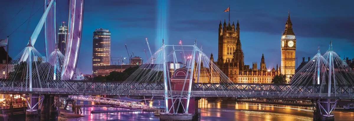 Clementoni London Puzzel 1000 Stukjes - Multicolor
