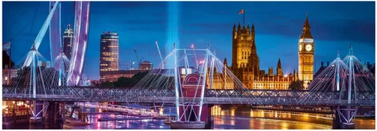 Clementoni London Puzzel 1000 Stukjes - Multicolor