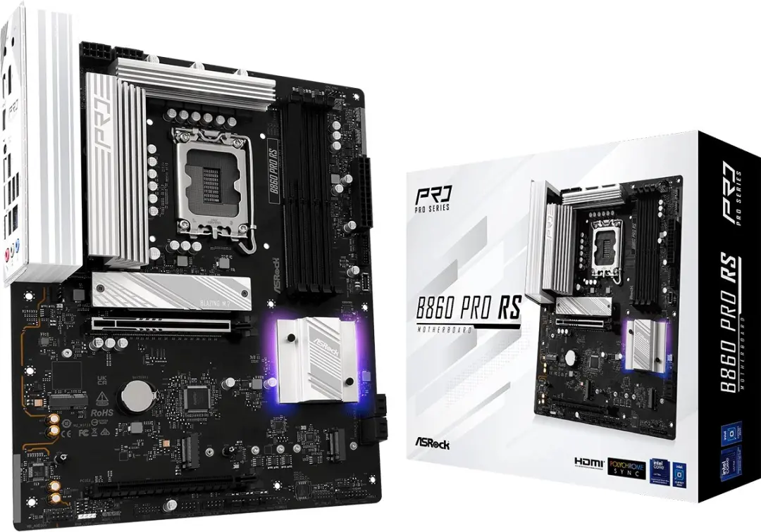 ASRock B860 Pro RS B860 LGA1851 ATX Moederbord