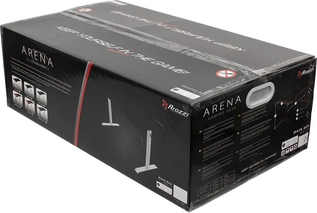 Arozzi Arena Gaming Bureau Muismat 160cm - Gunmetal