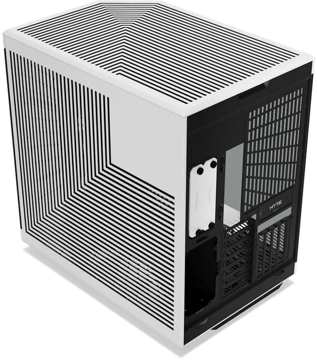 HYTE Y70 Touch Infinite Midi Tower - Zwart/Wit