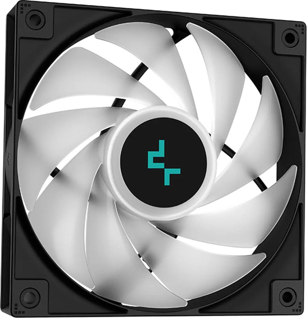 DeepCool LS520SE Waterkoeler 240mm - 2x 120mm ARGB Ventilatoren - Zwart