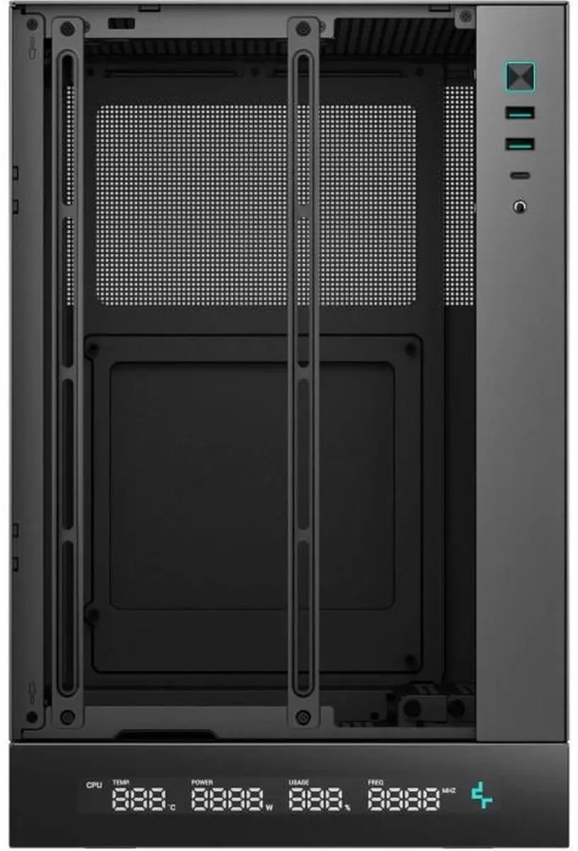 DeepCool CH170 Digital PC-Case - 2x 2.5" / 1x 3.5"