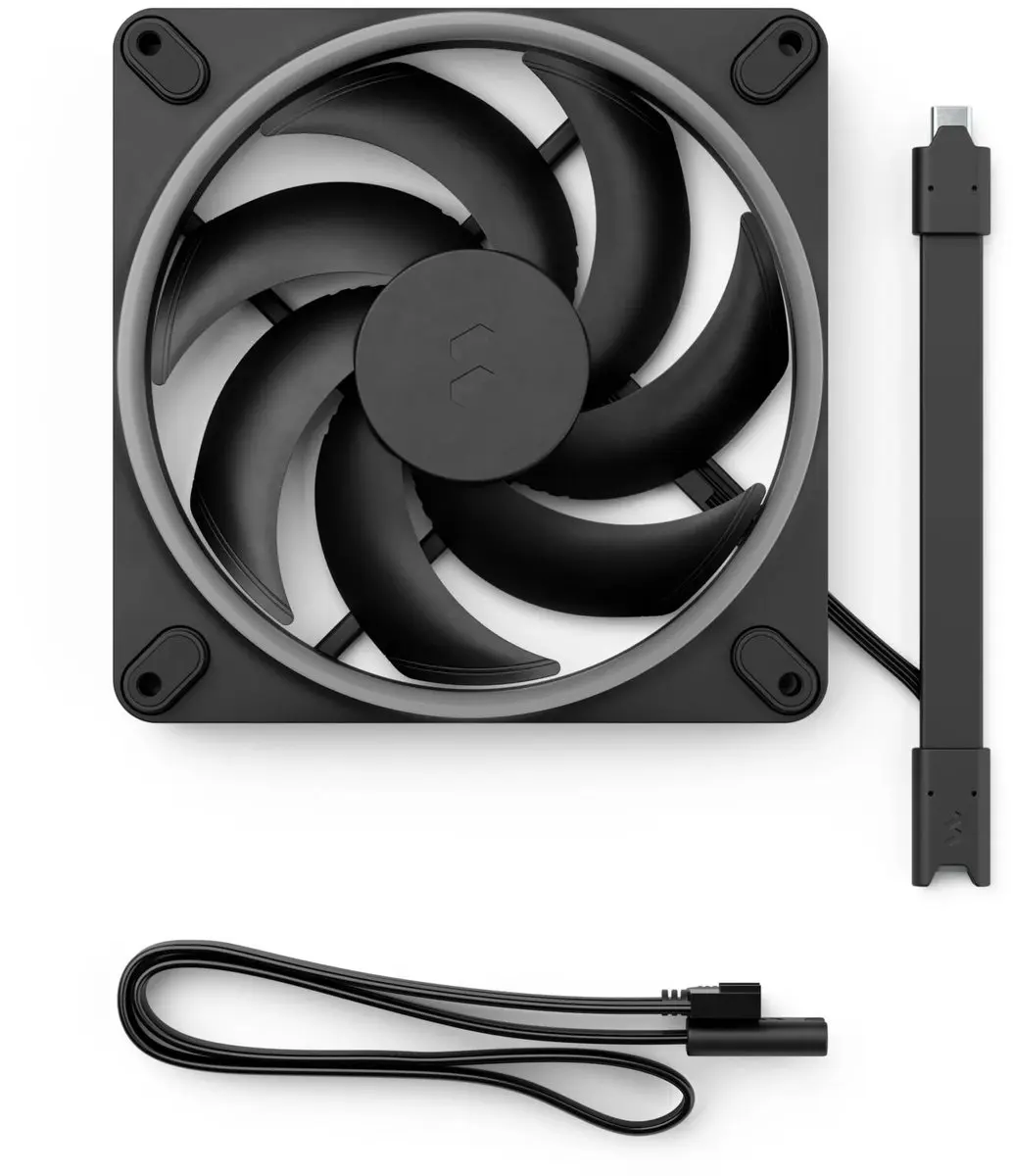 Fractal Design Momentum 14 RGB FD-F-MR1-1403 - 3x 140mm - Zwart