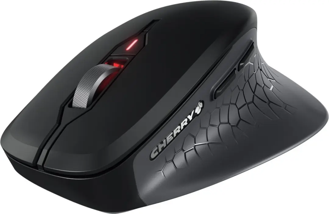 Cherry MSW Stream Comfort JW-8550-2 Radiomuis - 6 Knoppen 4000 DPI - Zwart