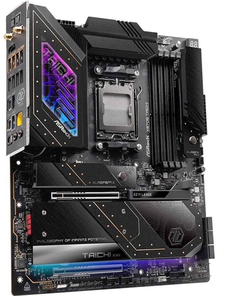 AsRock X870E Taichi Moederbord - AM5 - DDR5 - Wi-Fi 7