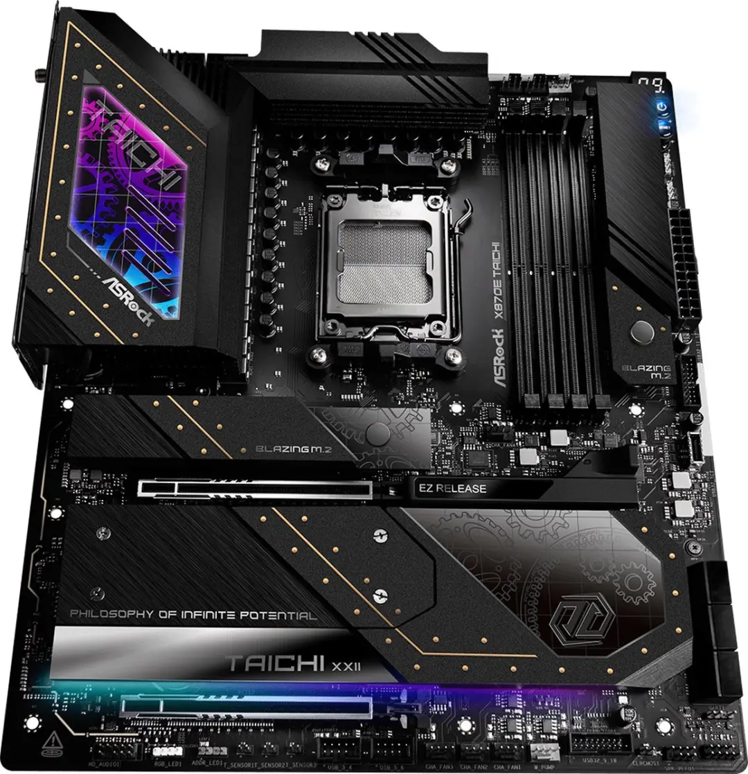 AsRock X870E Taichi Moederbord - AM5 - DDR5 - Wi-Fi 7