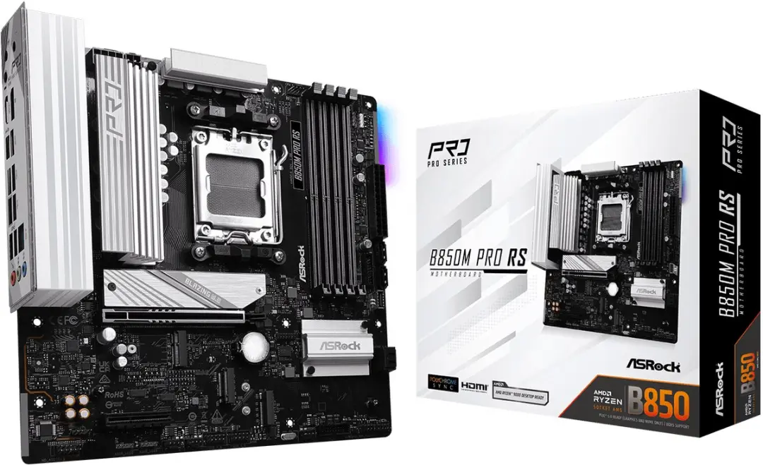 ASRock B850M Pro RS Moederbord