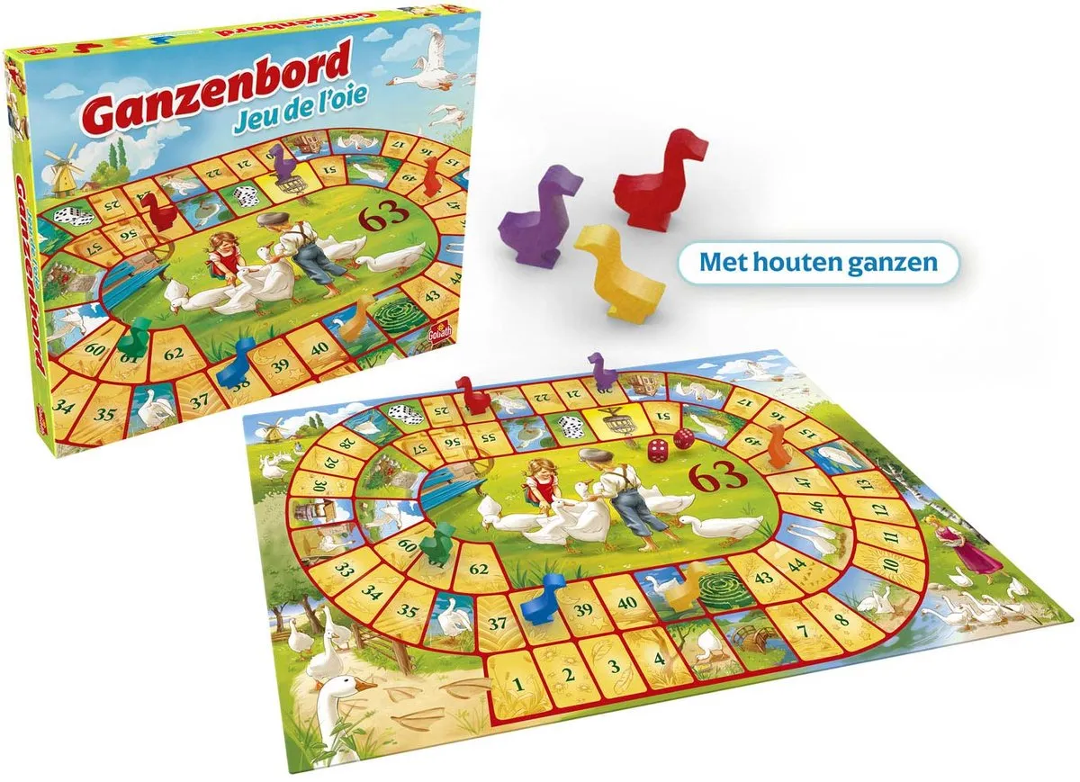Goliath Ganzenbord Bordspel 926262 - 2-6 Spelers