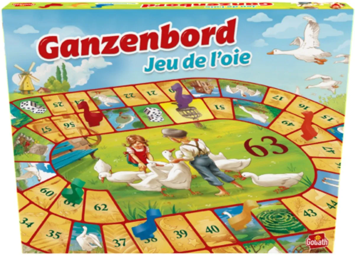 Goliath Ganzenbord Bordspel 926262 - 2-6 Spelers