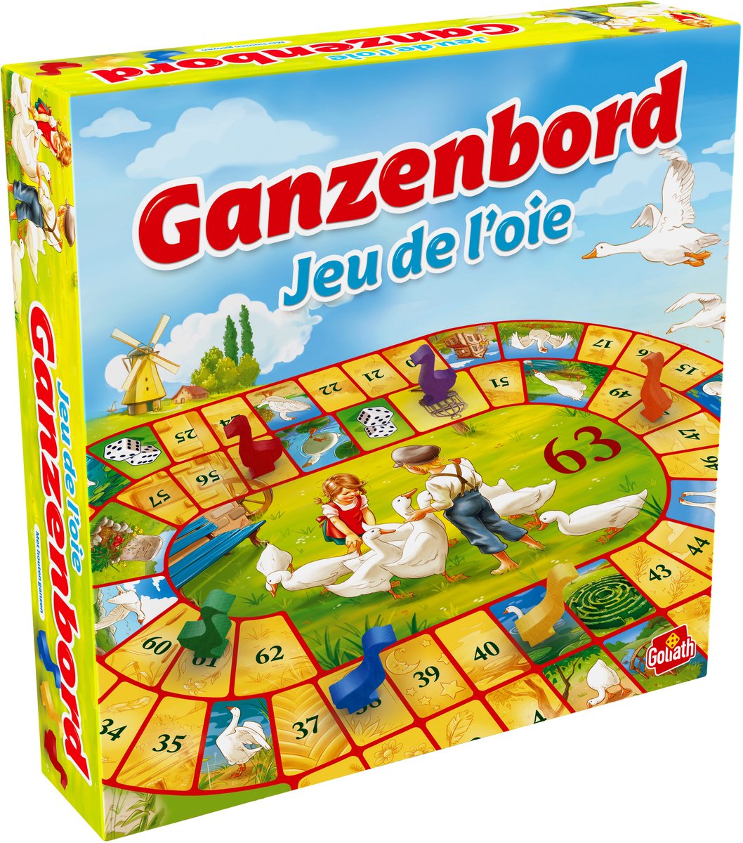 Goliath Ganzenbord - Bordspel - Familiespel