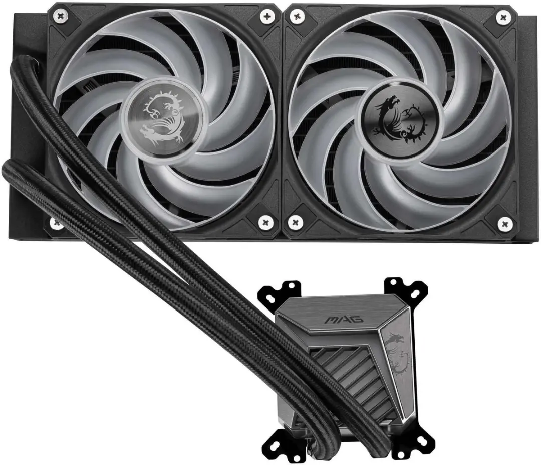MSI MAG CORELIQUID A15 240 ARGB Waterkoeling - 2x120mm - Zwart