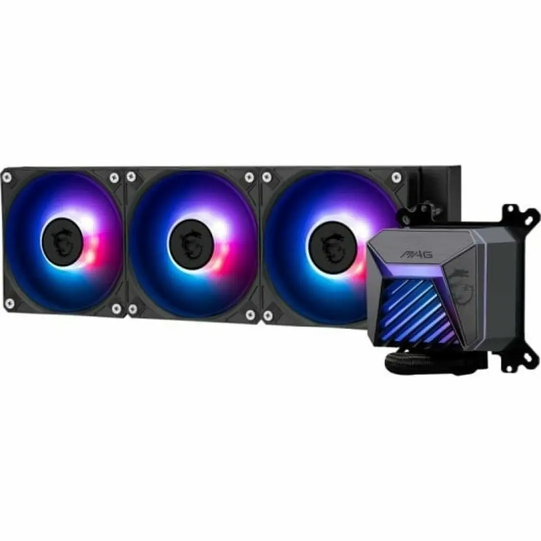 MSI MAG CORELIQUID A15 240 ARGB Waterkoeling - 2x120mm - Zwart - afbeelding 6 van 6