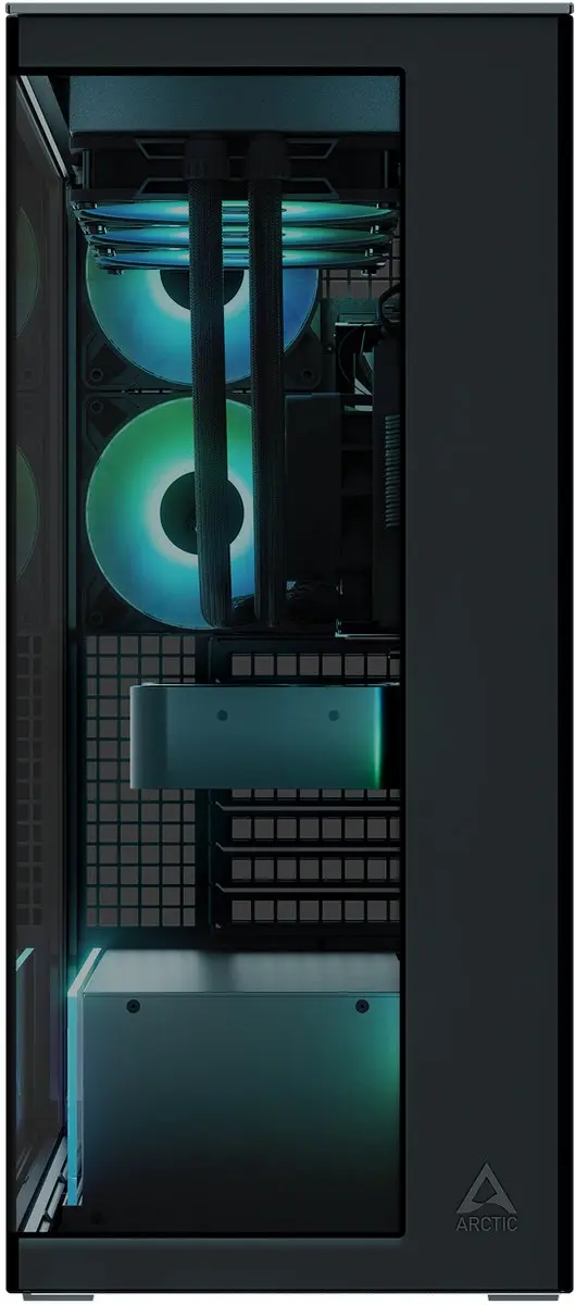 Arctic Xtender Midi Tower - Zwart