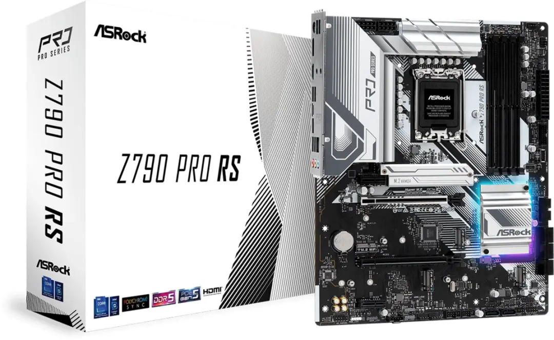ASRock Z790 Pro RS Intel LGA 1700 Moederbord