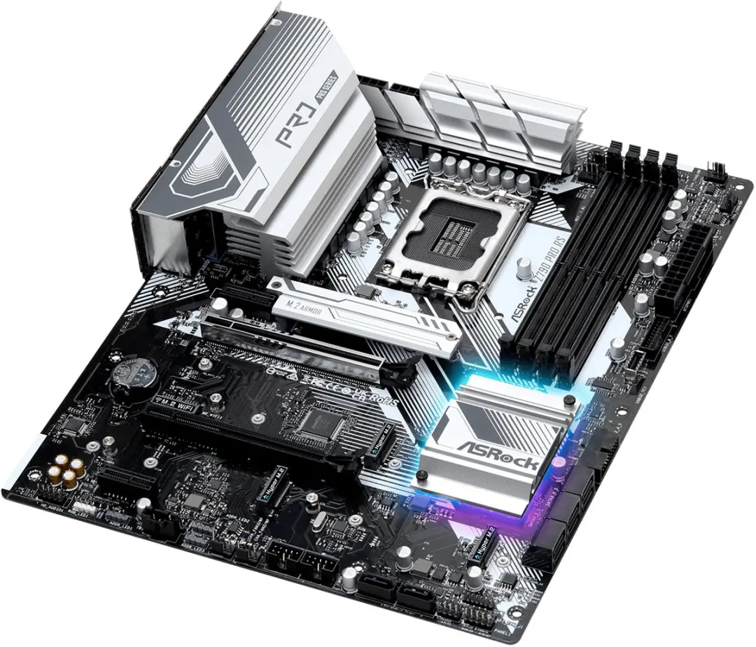 ASRock Z790 Pro RS Intel LGA 1700 Moederbord - ATX