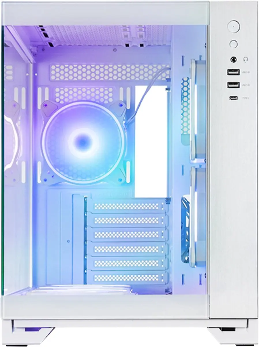Chieftec GM-30W-TG-OP Computerbehuizing - Wit