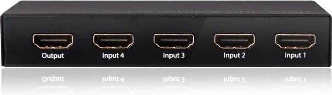 Club3D CSv-1370 HDMI 2.0 Switchbox - 4 Poorten - Zwart