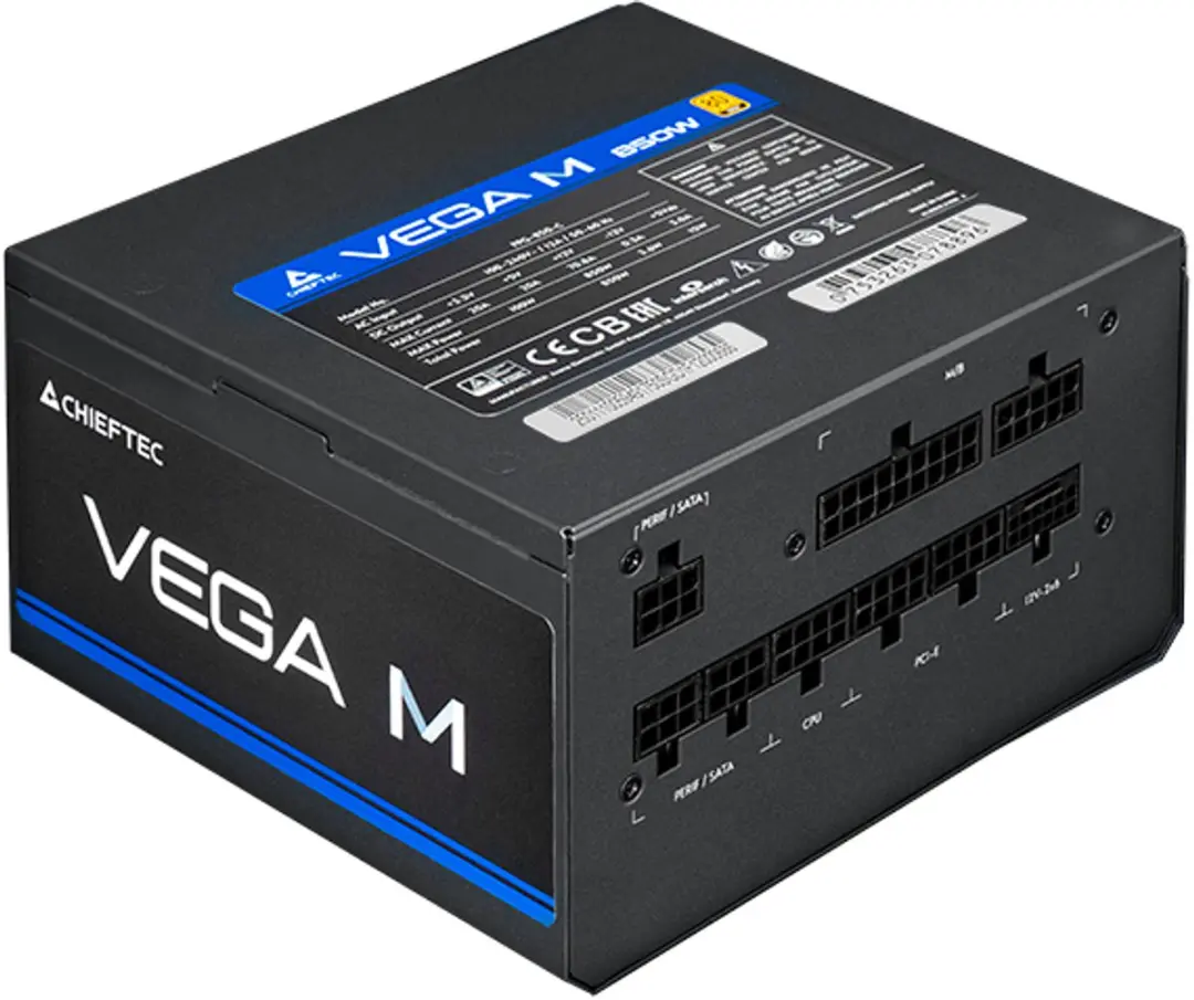 Chieftec PPG-850-C ATX Voeding 850W - Zwart