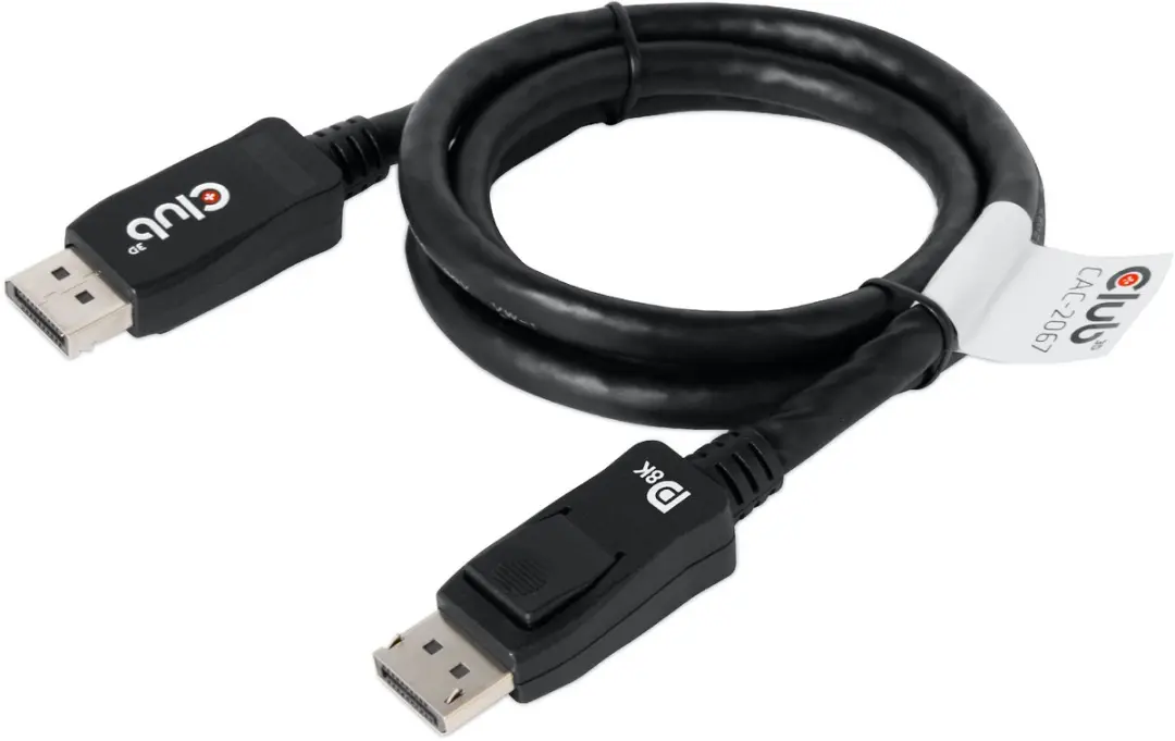 Club 3D DisplayPort 1.4 Kabel 1m - Zwart