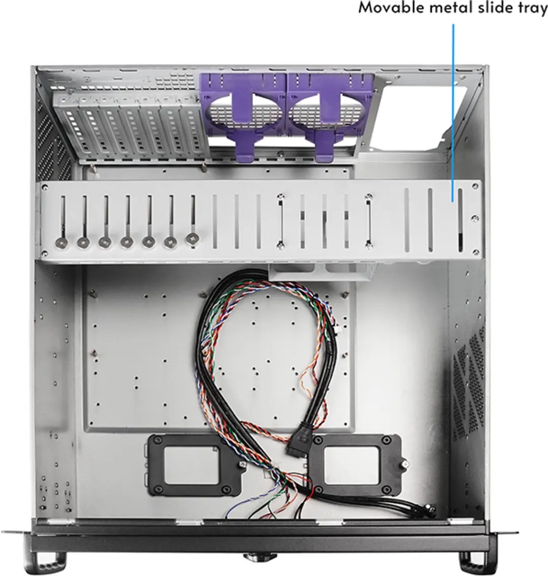 Chieftec UNC-409S-AIO-OP Rackbehuizing - Zwart