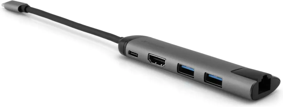 Verbatim 49141 USB-C Hub - Grijs