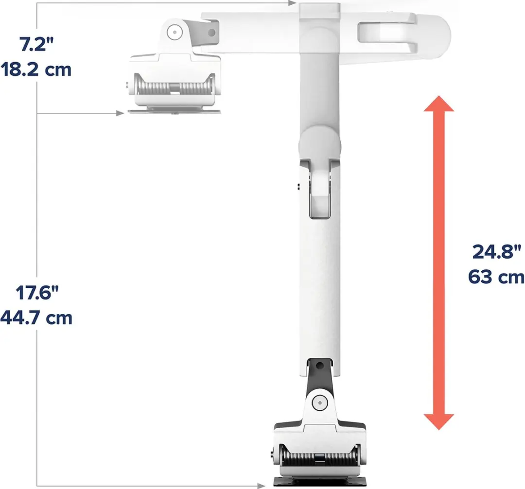 Ergotron 45-478-216 Wandbeugel 42" - Wit - afbeelding 6 van 6